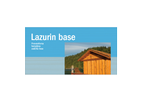 Lazurin base – preventive wood protection