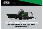 Orkel - Model MC850/MC1000 - Agricultural Compactors - Brochure