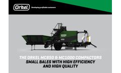 Orkel - Model MC850 Flex - Agricultural Compactor - Brochure