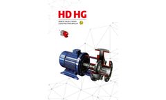 Salvatore - Model HG (HGM-HGA) - Centrifugal Pumps - Datasheet