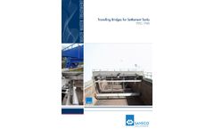 Model PVS/PVA - Travelling Bridge for Settlement Tanks - Brochure