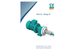Sydex - Model M Range - Metering Progressing Cavity Pumps - Brochure