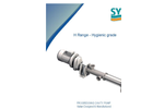 Sydex - Model H Range - Hygienic Progressing Cavity Pumps - Brochure