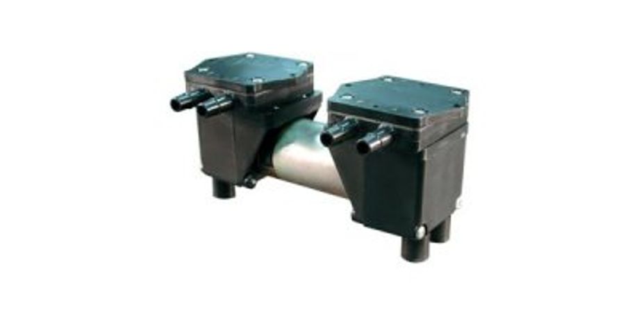 Vacuum or Pressure C Series Dual Head Micro Diaphragm Air Pump (11.3-19.0 LPM)