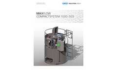 Maxflow - Model CS 1000-503 - Automatic Backwash Filter with Integrated Briquetting Brochure