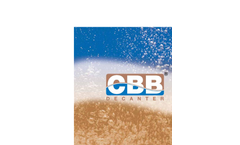 CBB - 2 Phases Separation Centrifugal Decanter - Brochure