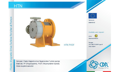 CDR Pompe - HTN - Plastic Magnetic Drive Turbine Peripheral Pumps Brochure