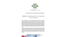 Conveco - Your Specialist in Biogas Technology - Brochure