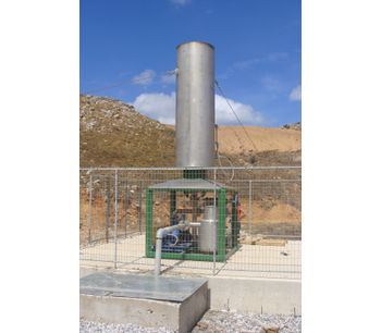 Conveco - Model HE Type - Compact High Efficiency Biogas Extraction and Combustion Plant
