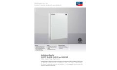 SMA - Multicluster Box for Sunny Island 4548-US and 6048-US - Brochure