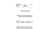 Power Supply Requirements For Smartscan And Monoscan Application Note