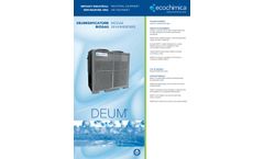 Ecochimica - Model DEUM - Biogas Dehumidification System  - Brochure