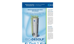 Biological Desulphurization Towers For Biogas Brochure