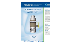 Ecochimica - Model TW Series - Vertical Tower Scrubber - Brochure