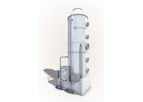 Ecochimica - Model TW-2S Series - Vertical Tower Scrubber