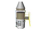 Ecochimica - Model TW Series - Vertical Tower Scrubber