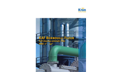 Krone Filter Bernoulli - Model KAF - Self-Cleaning Automatic Filter- Brochure