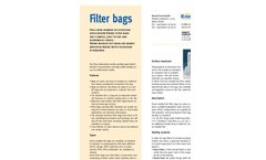 Krone Filter - Model KBF - Bag Filter - Brochure