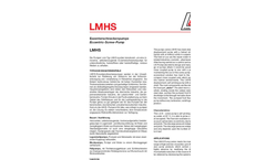 Eccentric Screw Pump LMHS- Brochure