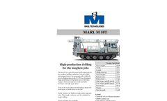 Marl - Model M 10T - Tracked Auger Drill Brochure
