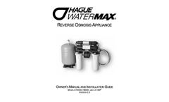 Hague - Model H3500 - Water Filter - Manual