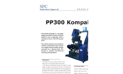 Model PP300 - Small Scale Pellet Press Brochure