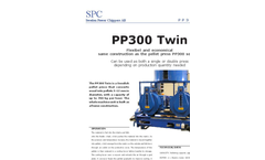 Model PP300 - Twin Pellet Press Brochure