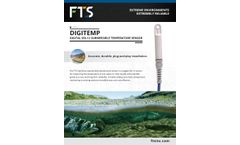 FTS DigiTemp - Model SDI-12 - Submersible Water Temperature Sensor - Datasheet