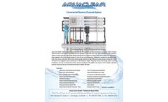 Aqua Clear - Commercial Reverse Osmosis Systems - Datasheet