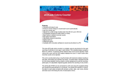 aCOLade - Model 2 - Manual Colony Counter Brochure