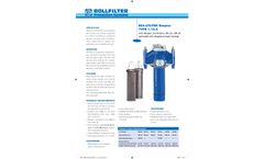  	Bollfilter - Model Type 6.04 - Automatic Automatic Backflushing Filter - Brochure