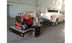 Rotfire - Model RS Series - Single Axle High Pressure Firefighting Trailer System