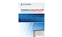 ZoneScan Alpha - Permanent Leakage Monitoring System - Brochure