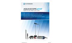 AquaScope - Model 550 - Acoustic Water Leak Detection Kit - Brochure