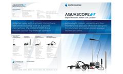 AquaScope - Model 3 - Universal Water Leak Locator & Acoustic Listening Device - Brochure