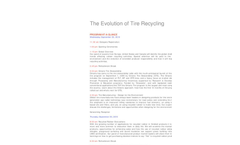 2010 Rubber Recycling Symposium - Program