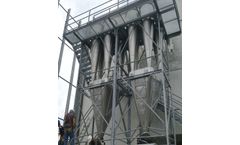 Hurricane HR Cyclones to Reduce Particulate Matter (PM) emissions under 75mg/Nm3  from a drying Tower of Powder Milk - Case Study