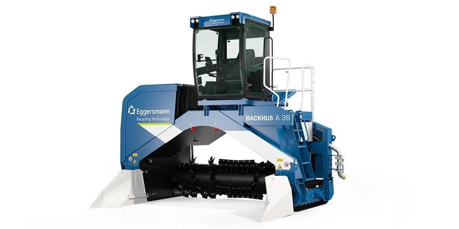 Eggersmann BACKHUS A 38 Windrow Composting Turner