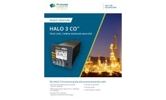 Tiger-Optics - Model HALO 3 CO - Level Carbon Monoxide Detection Analyzer - Brochure