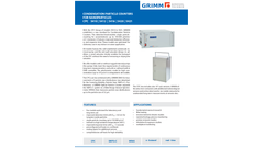 GRIMM - Models CPC 5410, 5412, 5416, 5420 and 5421 - Condensation Particle Counter (CPC) - Brochure
