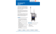 GRIMM - Model EDM665 - Environmental Wide Range Aerosol Spectrometer - Datasheet