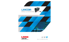 AMETEK Land - Model Lancom 4 - Compact Portable Multi-Gas Analyser System - Brochure