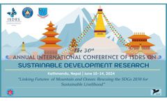 30th Annual international Conference of ISDRS on Sustainable Development Research - 2024