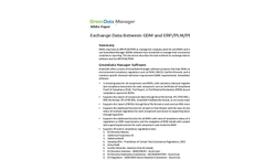 GreenSoft - Hosted Green Data Manager (GDM) Software - Brochure