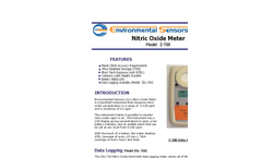ESC - Model Z-700 - Hand Held Nitric Oxide Monitor - Brochure