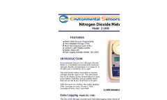 ESC - Model Z-1400 - Hand Held Nitrogen Dioxide Meter - Brochure