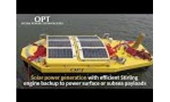 Meet OPT`s hybrid PowerBuoy - Video