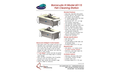 Barracuda III 60115 Fish Cleaning Station - Brochure