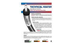 Technical Heaters - Model 500 - Bendable - Brochure