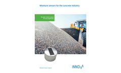 IMKO - Moisture Sensors for the Concrete Industry - Brochure